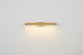 Magnetic Rechargeable LED Wall Lamp, Black & Gold