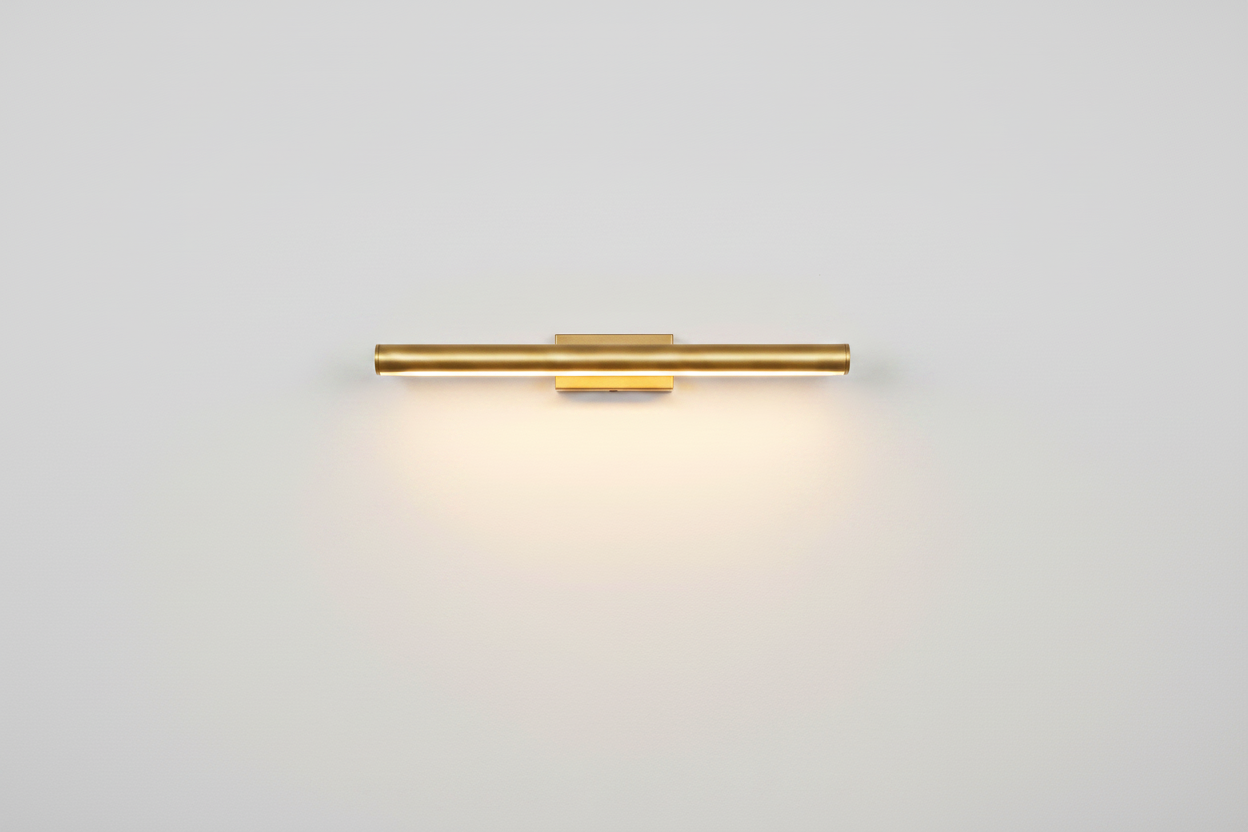 Magnetic Rechargeable LED Wall Lamp, Black & Gold
